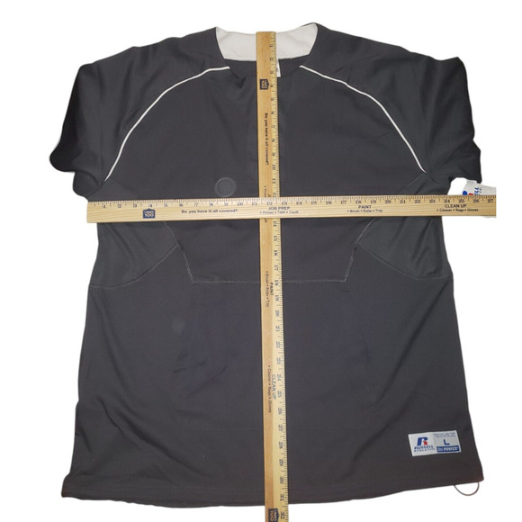 Russell Athletic Men’s Gray Short Sleeve Shirt Sz L Casual Sportswear Essential - Picture 8 of 10